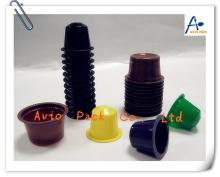 Nespresso compatible coffee capsules (black color)