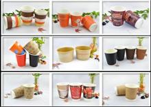 fruit salad cup disposable paper cup