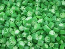  IQF   okra   cuts 