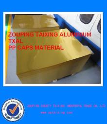 aluminium sheet for pilfer proof caps