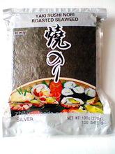 Roasted Seaweed yaki sushi nori 100 sheets