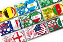 world cup bubble gum candy