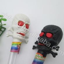 New Product Skull Toy Candy,Plastic Horrific Skull Candy Toy