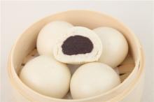 steamed red bean bun