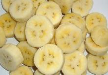IQF banana slices