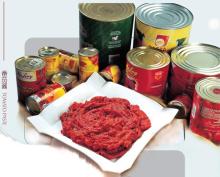 canned tomato paste, ketchup, sachet tomato sauces