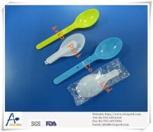  colorful   plastic  folding spoon