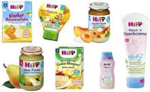 Hipp Baby Products Puree, Cereal and Health care