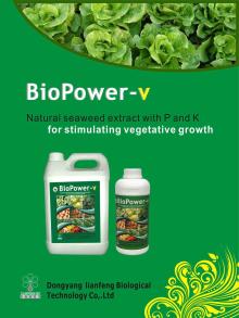 Biopower-v Seaweed orgnanic compound fertilizer bulk liquid fertilizer