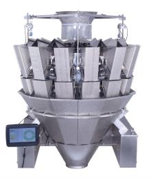 14 heads dimpled buckets multihead weigher