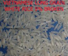 Vietnam White Rice 5% broken
