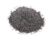 Brown, White and Blue Poppy Seeds