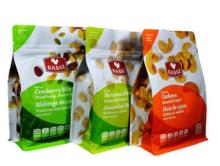 quad flat bottom sealed pouch / stand up pouch