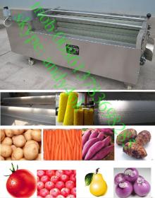 carrot/ potato/tomato  washing  and peeling  machine 
