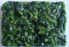 frozen spinach block
