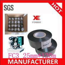 FC3 25mm*120m Hot coding ribbon / date coding foil / date code ribbon for print date/batch number