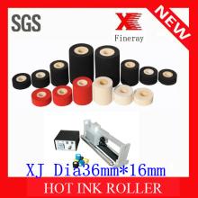 XJ 36mm*16mm Hot solid ink roll / Hot solid ink roller for date /batch number coding