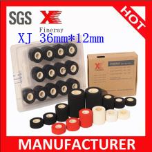 XJ 36mm*12mm Hot solid printing ink roll/ Heat printing ink roll / Hot printing ink roll