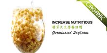 Certified Organic DRIED & germinated soybean 2014 (soy ingredients)