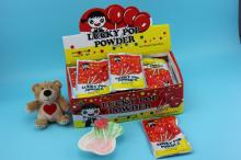  Heart   shape  Lollipop with Sour Powder