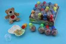 Bowling Rattle Candy with Colourful Small Candy