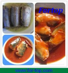 New Crop Canned Sardine Fish in Oil/in Brine/in Tomato Sauce