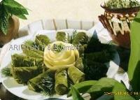 Vine leaves Bio stuffed with rice