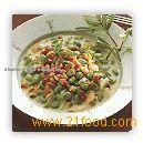 Abraham Westphalian smoked ham with broad beans