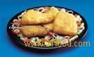 Battered cod fillets