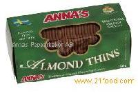 Almond Thins/Almond Cinnamon Thins
