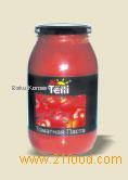 Tomato Paste in glass jar