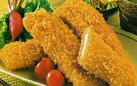 Squid with bread powder