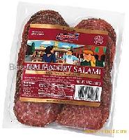 Sliced Salami with Ground Black Pepper