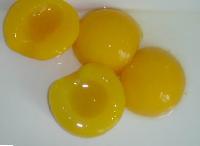 canned yellow peaches in halves