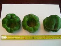 Frozen Green  bell   pepper  ( whole )