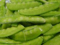 Frozen Green pea pod