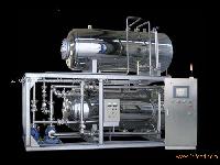 semi-automatic double layer water bath type high temperature and  pressure  sterilization kettle