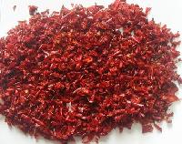  Dehydrated   red  bell pepper