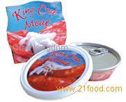  King   Crab   Meat  Products 4.2oz Package