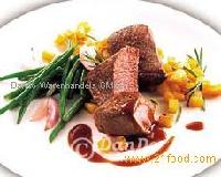 Boneless saddles of lamb au naturel