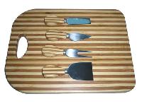 4pcs Pizza cutter with board