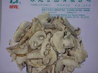 Dehydrated mushroom flakes