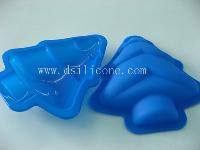 Silicone christmas tree bakeware