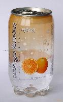 orange flavour aerated drink