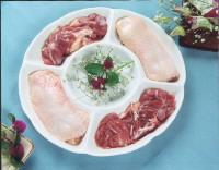 Boneless duck leg meat