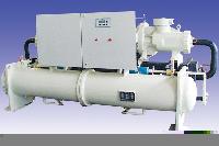 Half-closed screw cold water unit