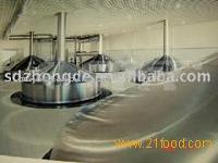 brewhouse for large brewery equipment