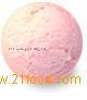 Lychee yoghurt ice cream