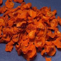 Air dried carrot cross cut