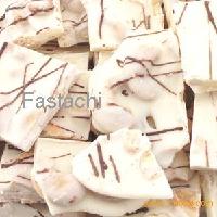 white chocolate cashews